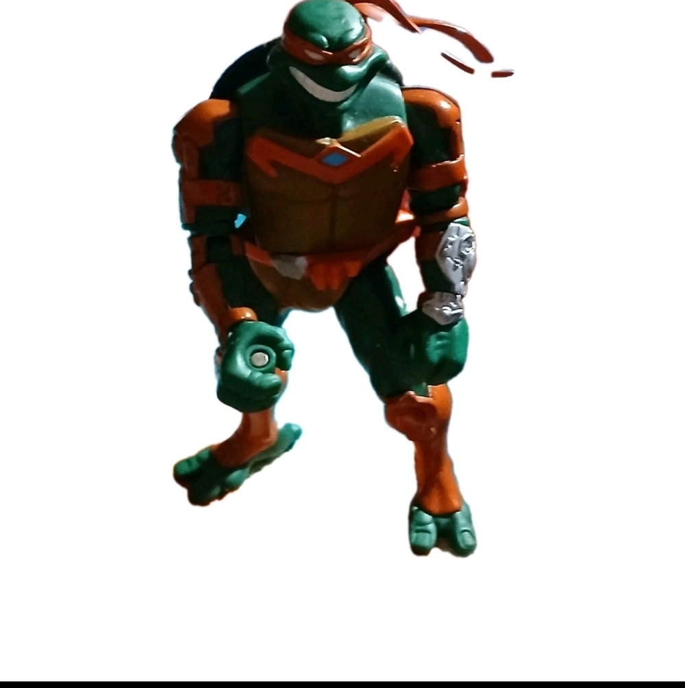 TEENAGE MUTANT NINJA TURTLES FAST FORWARD SERIES TRIPLE STRIKE MICHELANGELO...